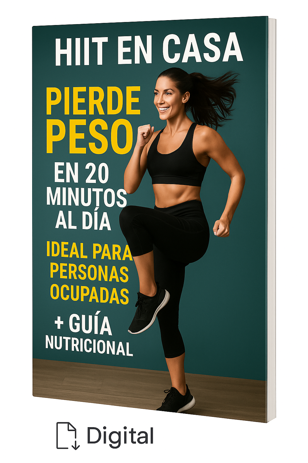 HIIT MOTIVA : Pierde peso en casa con 20 min al dia